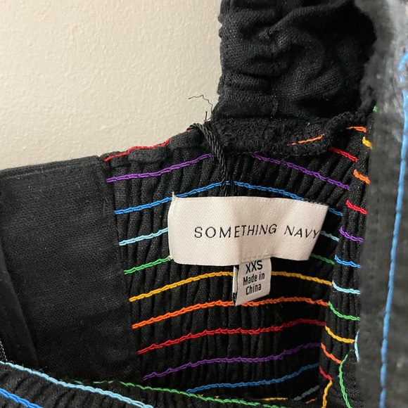 Something Navy Romper - Picture 2 of 3